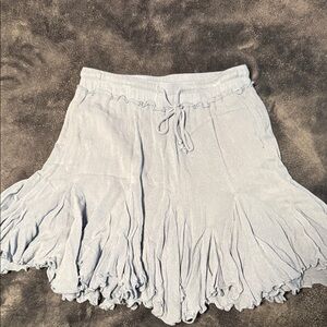 Light Blue Women's Skirt